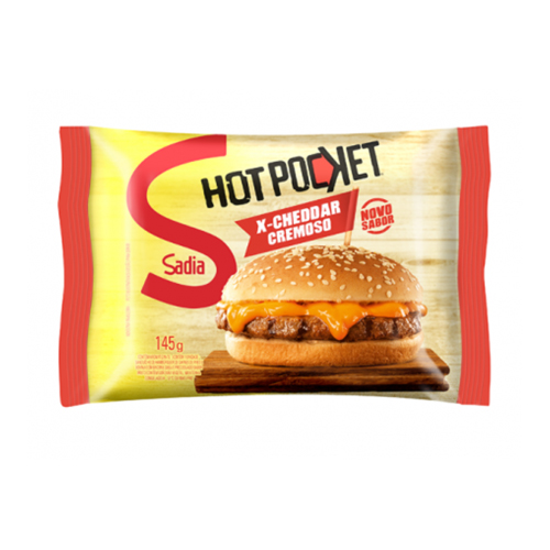 Hot Pocket X Burguer Cheddar 145 g - 38783