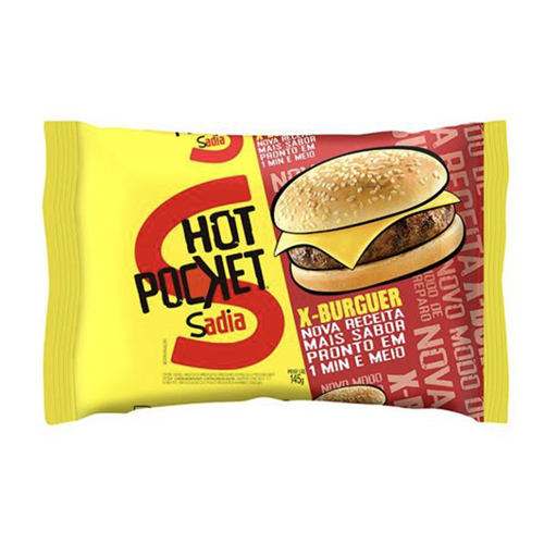 Hot Pocket X Burguer Tradicional 145 g - 38786