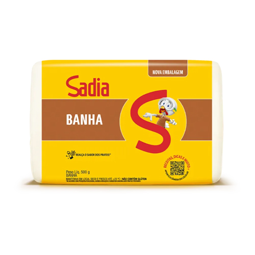 Banha Sadia Pct 500 g - 38801