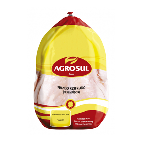 Frango Congelado Sem Miúdos Agrosul Aprox. 2,7 kg - 38813