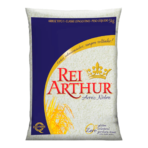 Arroz Rei Arthur T1 Branco 5 kg - 38815