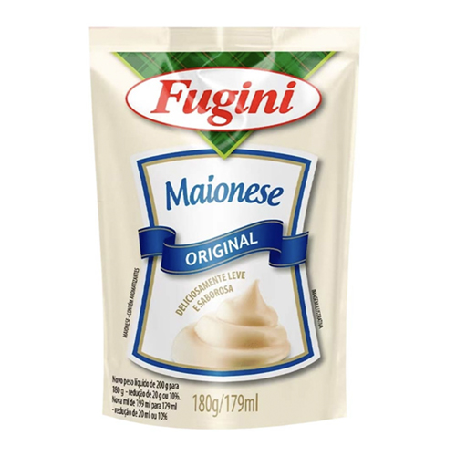 Maionese Fugini Sachê 180 g - 39026