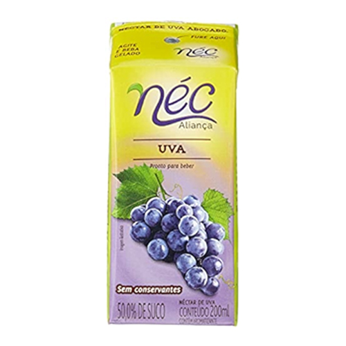 Bebida Suco Néctar Aliança TP Uva 200 ml - 39284