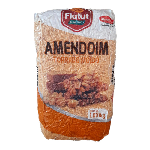 Amendoim Torrado Flatut Moído 1 kg - 39524