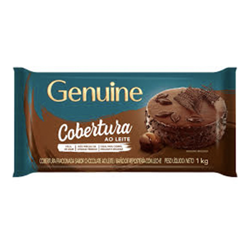 Chocolate Cobertura Barra Genuine 1 kg - 39545