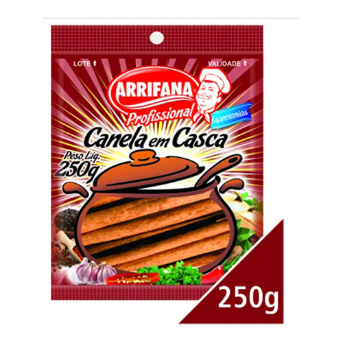 Canela em Casca Arrifana 250 g - 39646