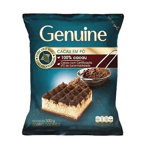 Cacau em Pó Genuine 100% 500 g - 39648