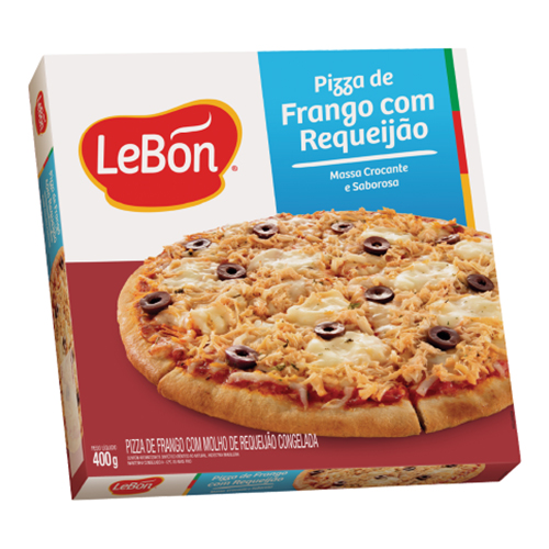 Pizza Lebon Frango e Requeijão 400 g - 39694