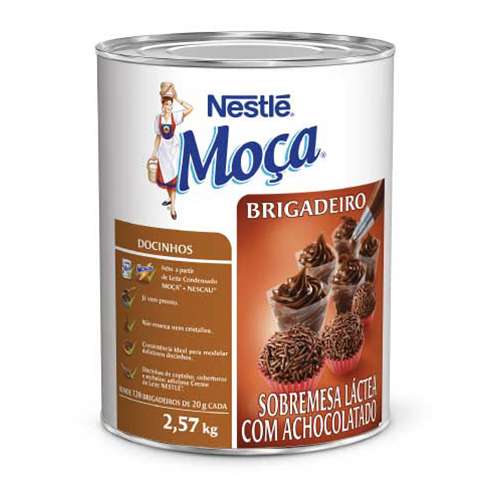 Doce Brigadeiro Lata Moça Brigadeiro 2,57 kg - 39706