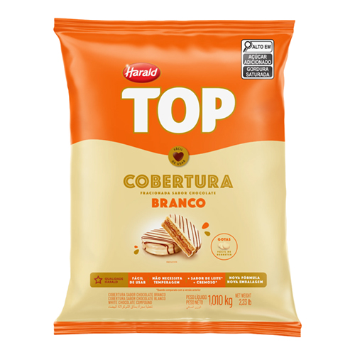 Cobertura Gotas Top Branco 1,01 kg - 39722