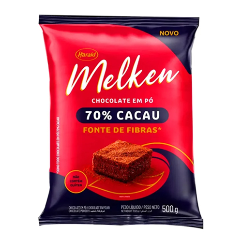 Chocolate em Pó 70% Melken 500 g - 39724