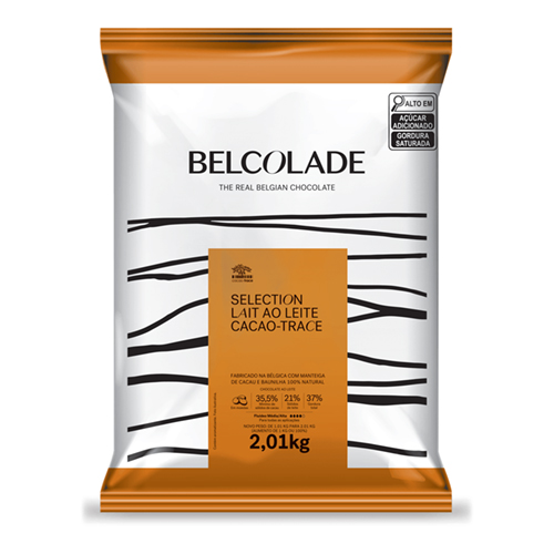 Chocolate Belcolade Moedas Puratos Leite 2,01 kg - 39751