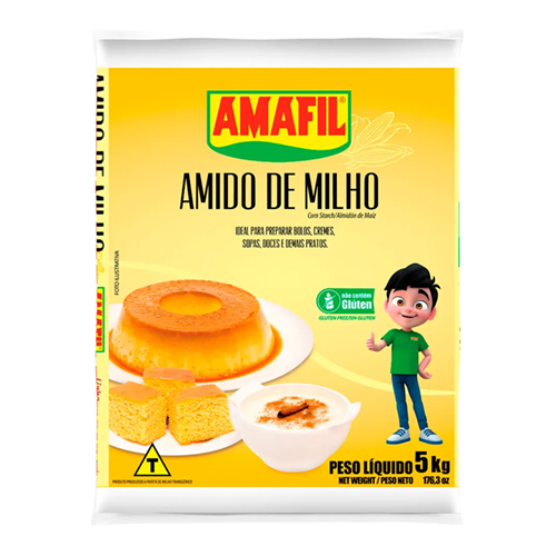 Amido de Milho Amafil 5Kg - 39767