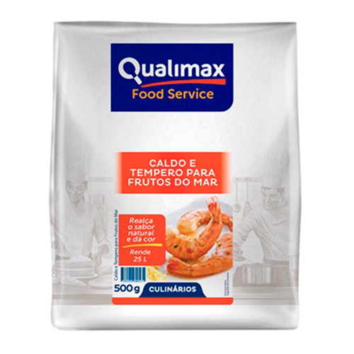 Caldo e Tempero Qualimax Frutos do Mar 500 g - 39780