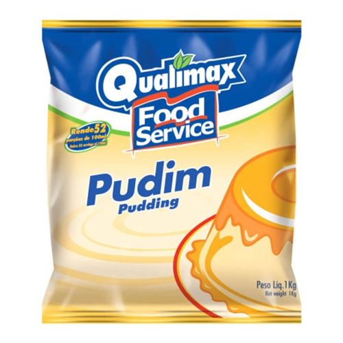 Pudim em Pó Sem Leite Qualimax Sachê 1Kg - 39788