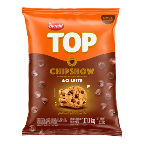 Cobertura Gotas Chipshow Top Ao Leite 2,5 kg - 39857