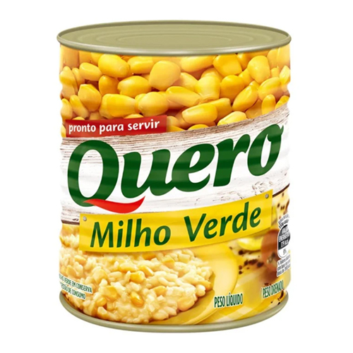 Milho Verde Quero Lata 1,7Kg - 39921