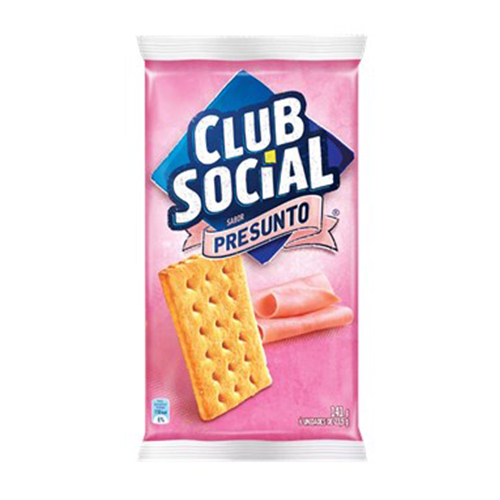 Biscoito Club Social Presunto 144/141 g - 38501