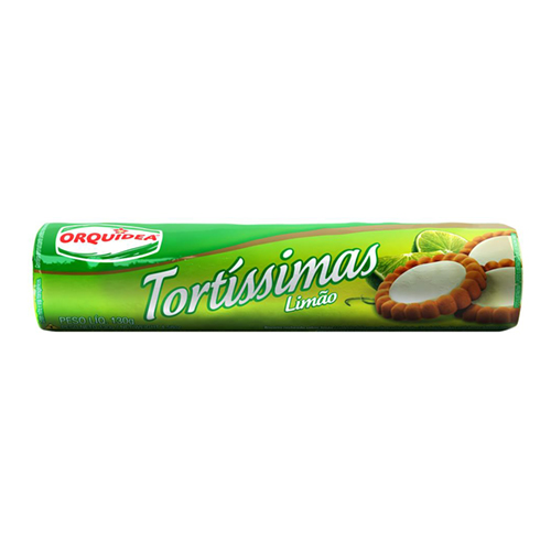 Biscoito Recheado Tortíssimas Limão 130 g - 40109