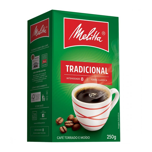 Café a Vácuo Melitta Tradicional 250 g - 39932