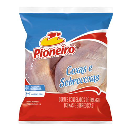 Frango Coxa e Sobrecoxa Pioneiro Aproximadamente 1 kg - 38550