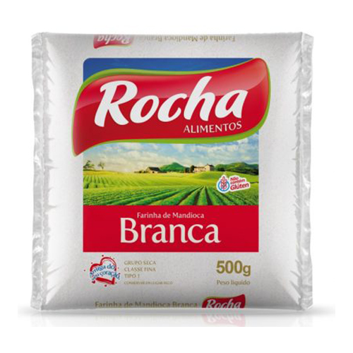 Farinha de Mandioca Rocha Branca 500 g - 38577