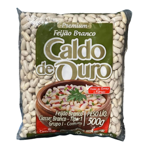 Feijão Caldo de Ouro Branco 500 g - 40118