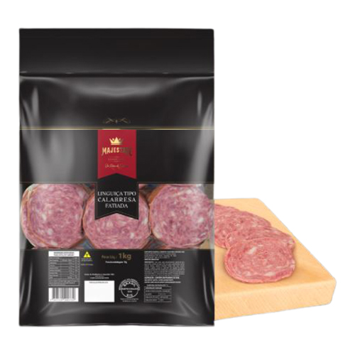 Linguiça Calabresa Fatiada Majestade 1Kg - 39935