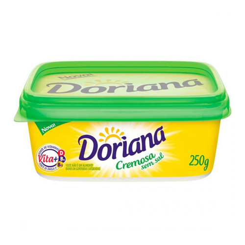 Margarina Doriana sem Sal 250 g - 38616