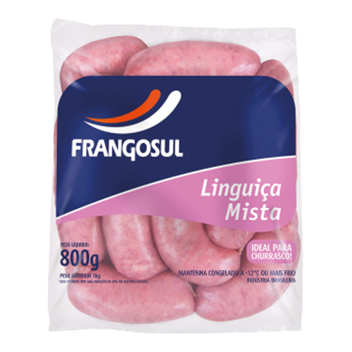 Salsichão Misto Congelado Frangosul 800 g - 38680