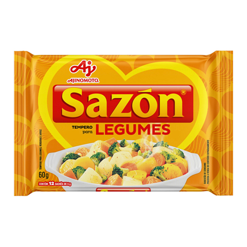 Tempero Sazón Legumes 60 g - 39937