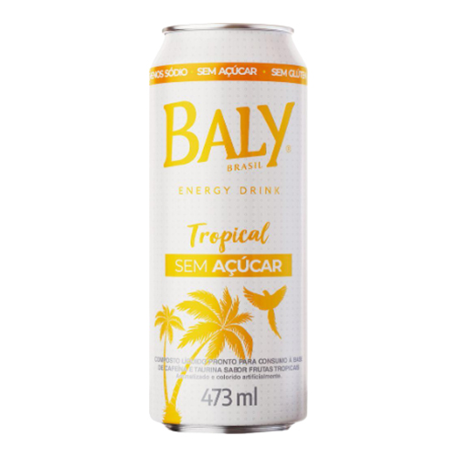 Energético Baly Latão sem Açúcar Tropical 473 ml - 38763