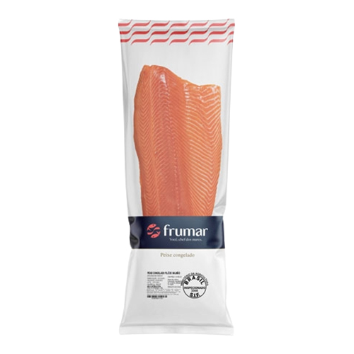 Peixe Filé de Salmão a Vácuo Frumar Por Volta de 1 kg - 38799