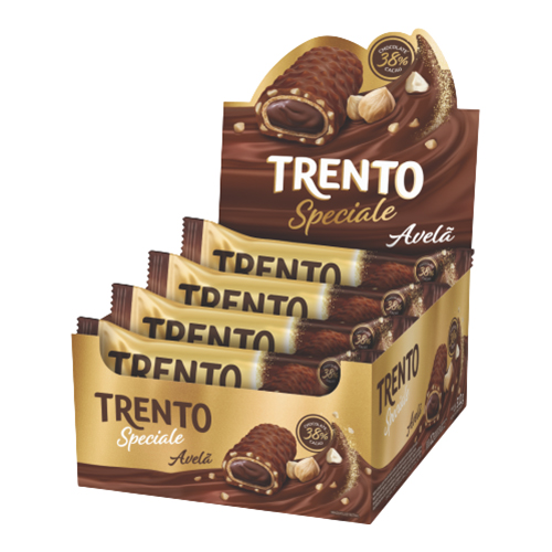 Chocolate Trento Speciale Avelã ao Leite 312 g Dp12 - 38805