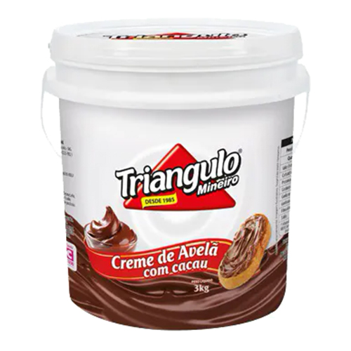 Creme de Avelã Triângulo Balde 3 kg - 38814