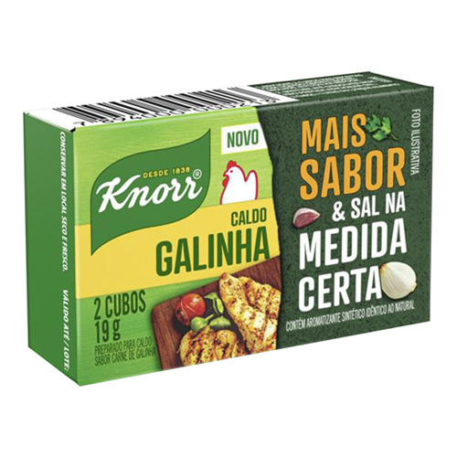 Caldo Knorr Tira Galinha 19 g - 39954