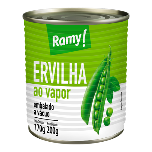 Ervilha ao Vapor Lata Ramy 170 g - 38836