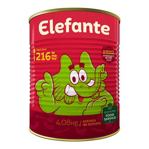 Extrato de Tomate Elefante 4,08Kg - 40182