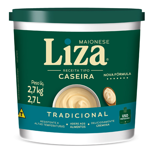 Maionese Liza Balde Caseira 2,7 kg - 38850