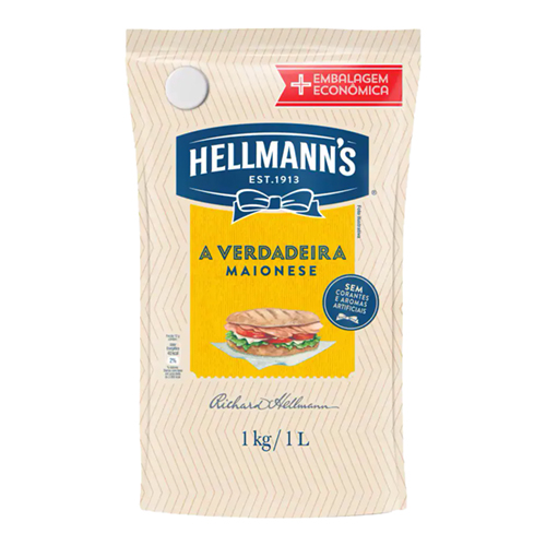 Maionese Hellmann's Dosador 1 kg - 38862