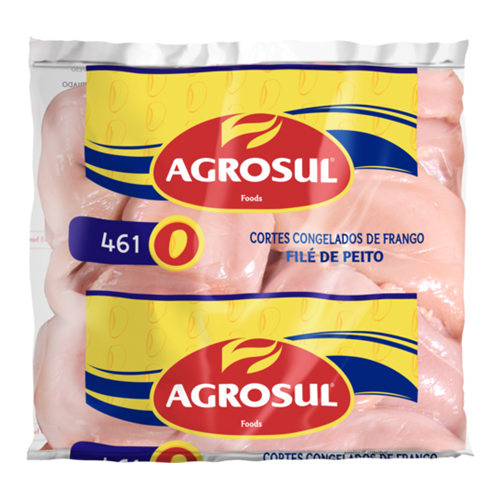 Frango Filé de Peito Congelado Agrosul Aprox. 1 kg - 38871