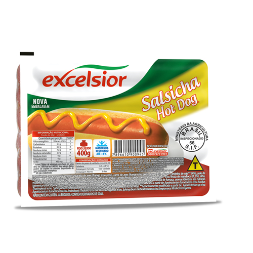 Salsicha Hot Dog Excelsior 400G - 39963