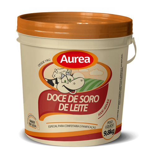 Doce de Leite de Soro Áurea Balde Tradicional 9,8 kg - 40193