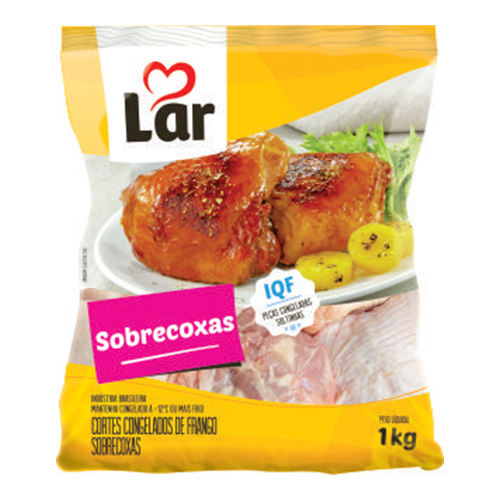 Frango Sobrecoxa IQF Lar Normal 1 kg - 38951