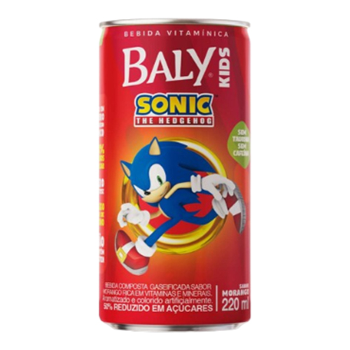 Energético Baly Kids Latinha Morango 220 ml - 38982