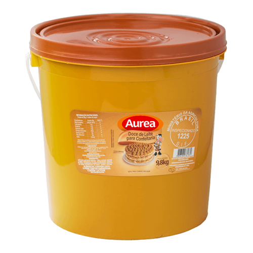 Doce de Leite Áurea Balde Confeitaria 1B 9,8 kg - 39886