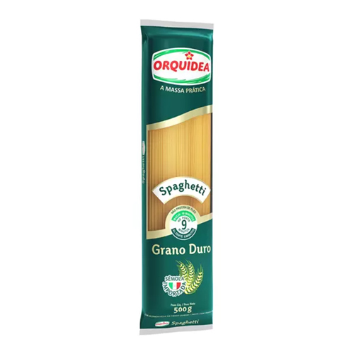 Massa Grano Duro Espaguete Orquídea 500 g - 39015