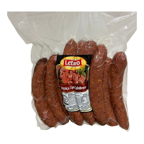 Linguiça Calabresa Torta Letavo 2 kg - 39035