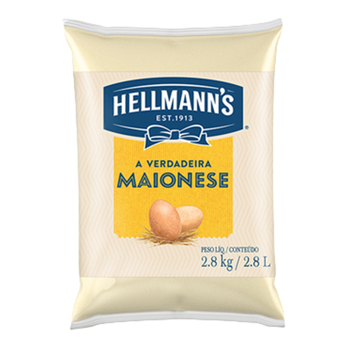 Maionese Hellmann's Bag 2,8 kg - 39043