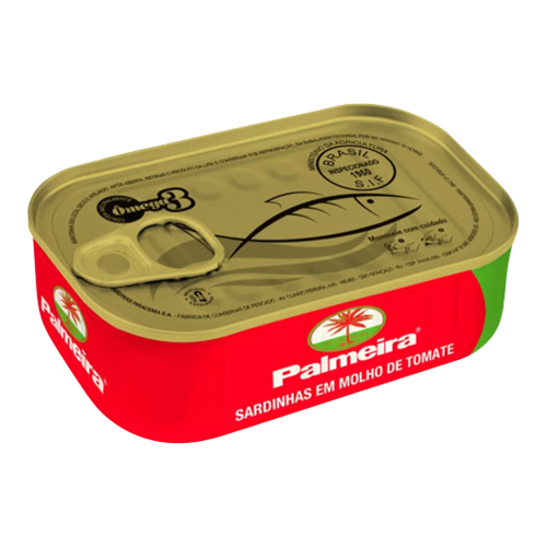 Sardinha Palmeira Molho de Tomate 125 g - 39078